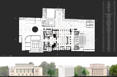 Praca konkursowa, wizualizacja