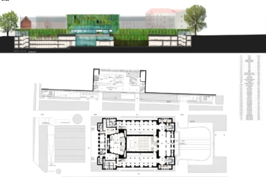 Praca konkursowa, wizualizacja