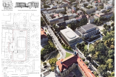 Praca konkursowa, wizualizacja