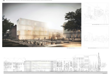 Praca konkursowa, wizualizacja