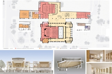 Praca konkursowa, wizualizacja