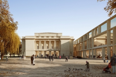 Praca konkursowa, wizualizacja