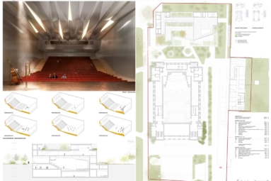 Praca konkursowa, wizualizacja