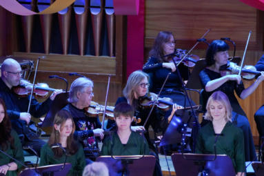 zdjęcie muzyków Capelli Bydgostiensis oraz śpiewaków Małej Formacji Chóralnej