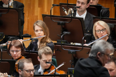 zdjęcie flecistek orkeistry symfonicznej FP