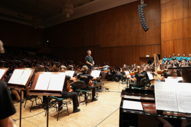 orchestra4young na estradzie fp podczas koncertu